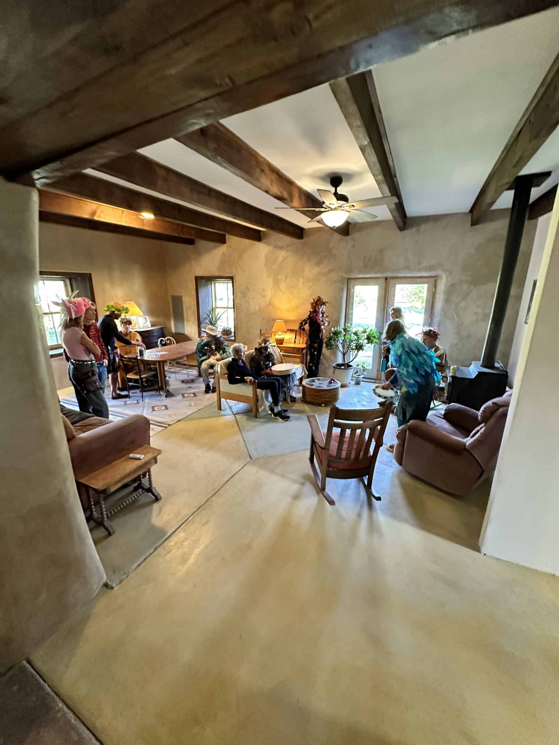 Living room gathering